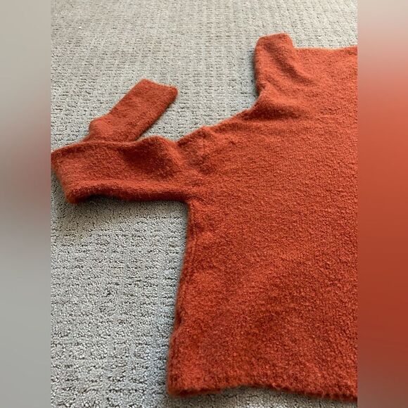 Free People Stormy Cowl Neck Sweater in Terracotta - Picture 11 of 13